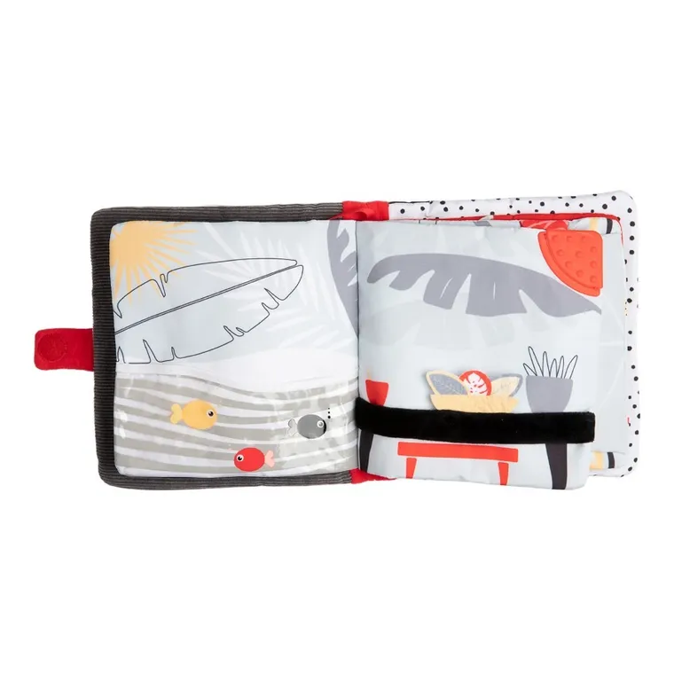 Canpol babies, BabiesBoo, sensoryczna książeczka manipulacyjna Panda