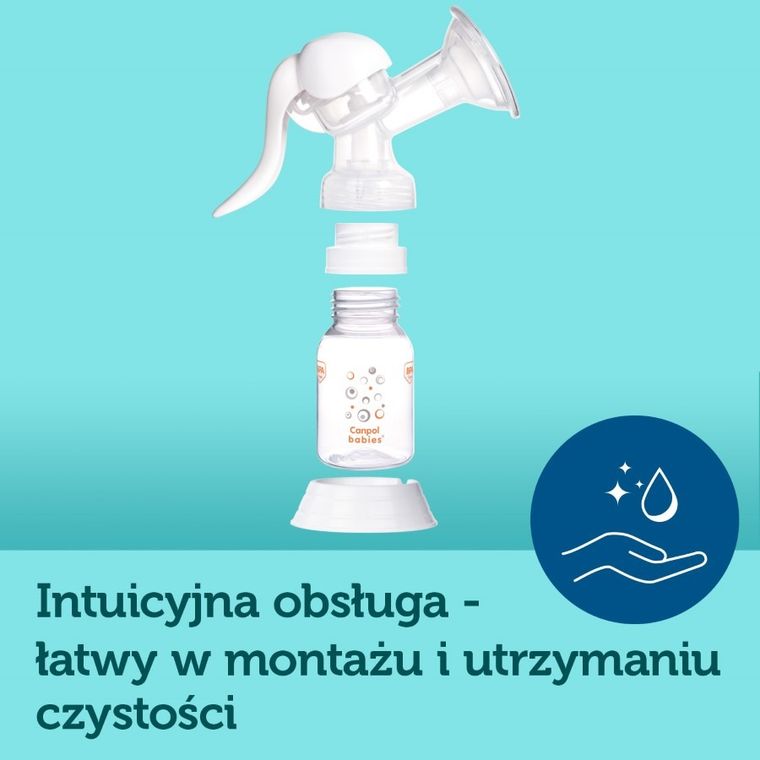 Canpol babies, Basic, laktator ręczny