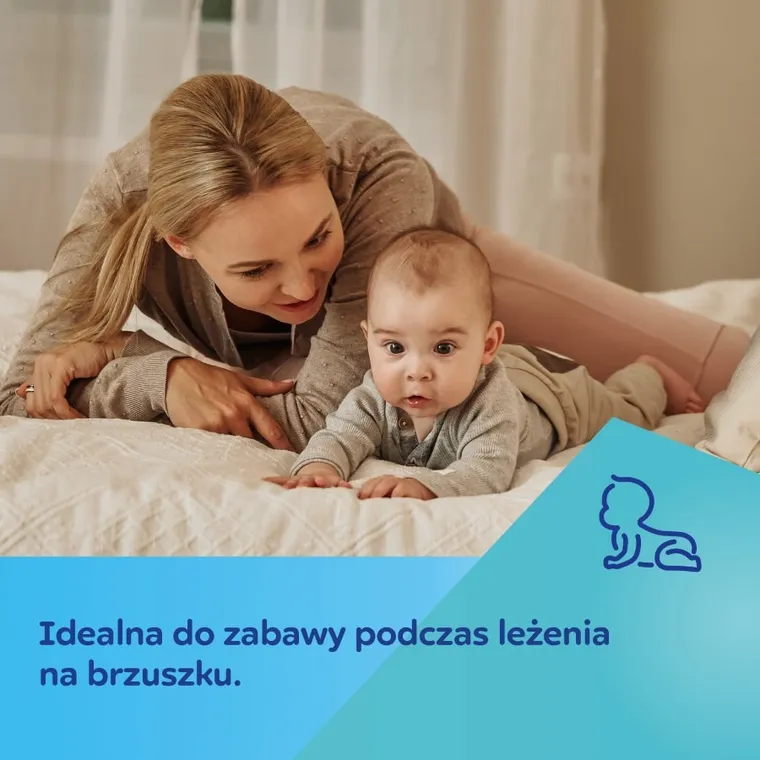 Canpol babies, Fox, pluszowa książeczka edukacyjna