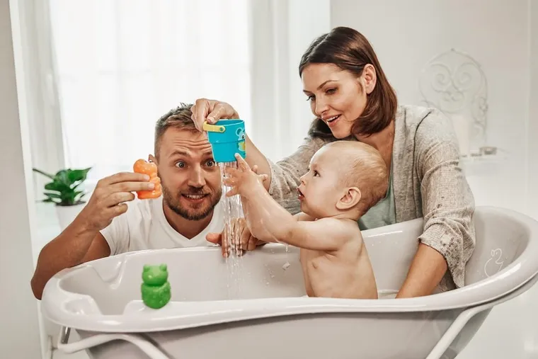 Canpol babies, Hello Little, kubeczki do kąpieli, 3 szt.