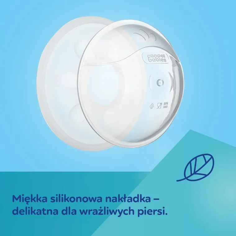 Canpol babies, kolektory muszlowe na mleko matki, 2 szt.