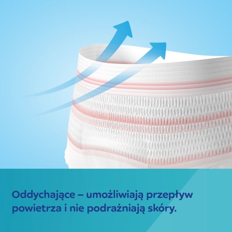 Canpol babies, oddychające majtki poporodowe z podkładem, 2w1, rozmiar S/M, 5 szt.