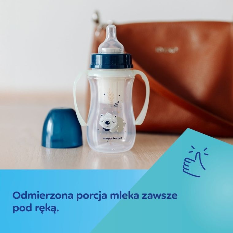 Canpol babies, pojemnik na mleko w proszku do butelki, 3 szt.