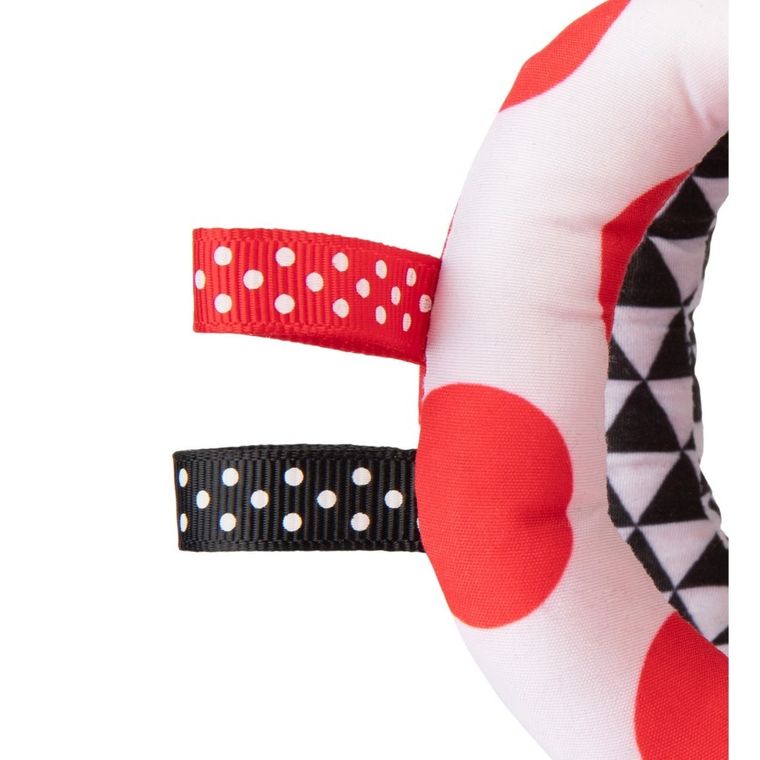 Canpol babies, Sensory Toys, pluszowa piłka kontrastowa