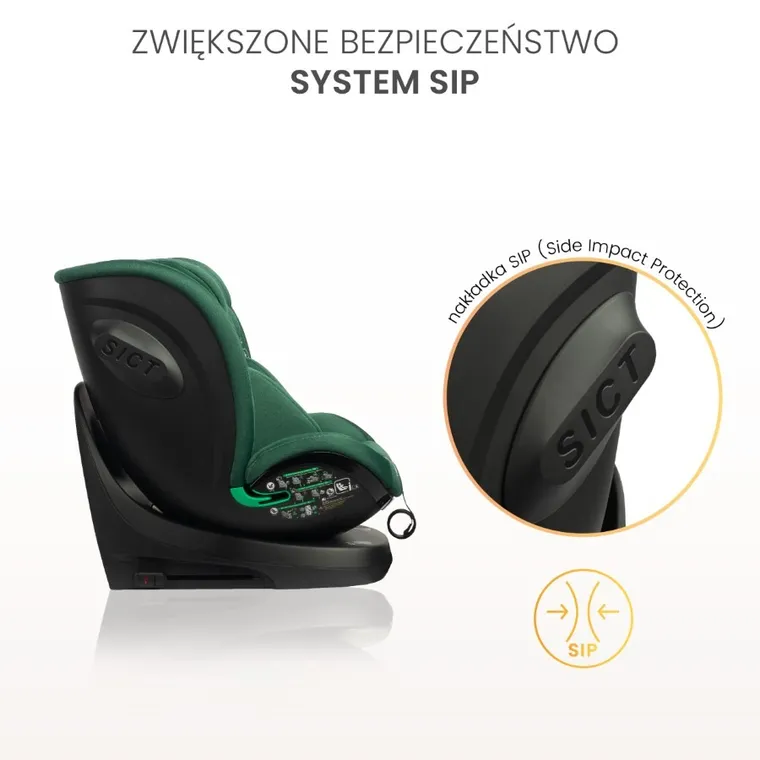 Caretero, Comfi I-Size, fotelik samochodowy, red, 40-150 cm