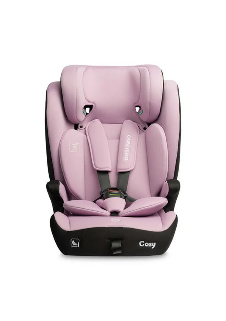 Caretero, Cosy i-Size, fotelik samochodowy, pink, 76-150 cm