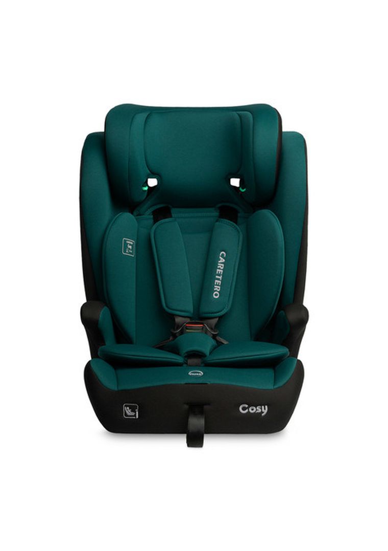 Caretero, Cosy i-Size, fotelik samochodowy, teal, 76-150 cm