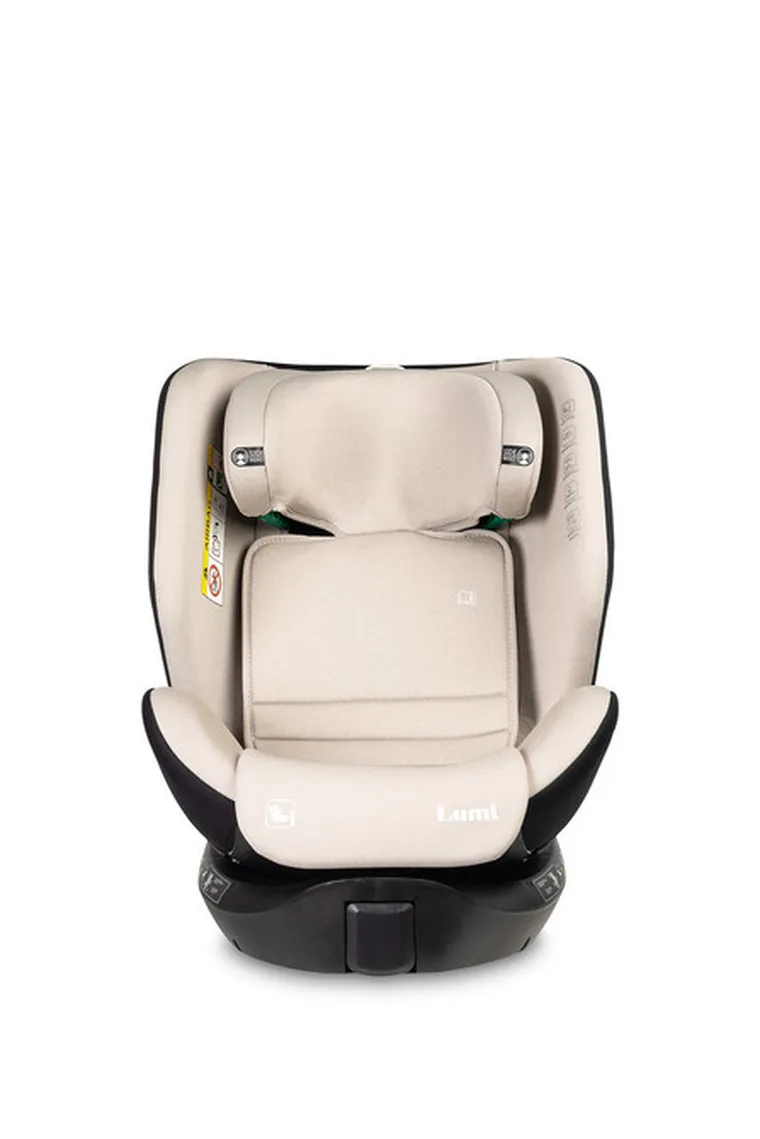 Caretero, Lumi, i-Size, fotelik samochodowy, beige, 40-150 cm