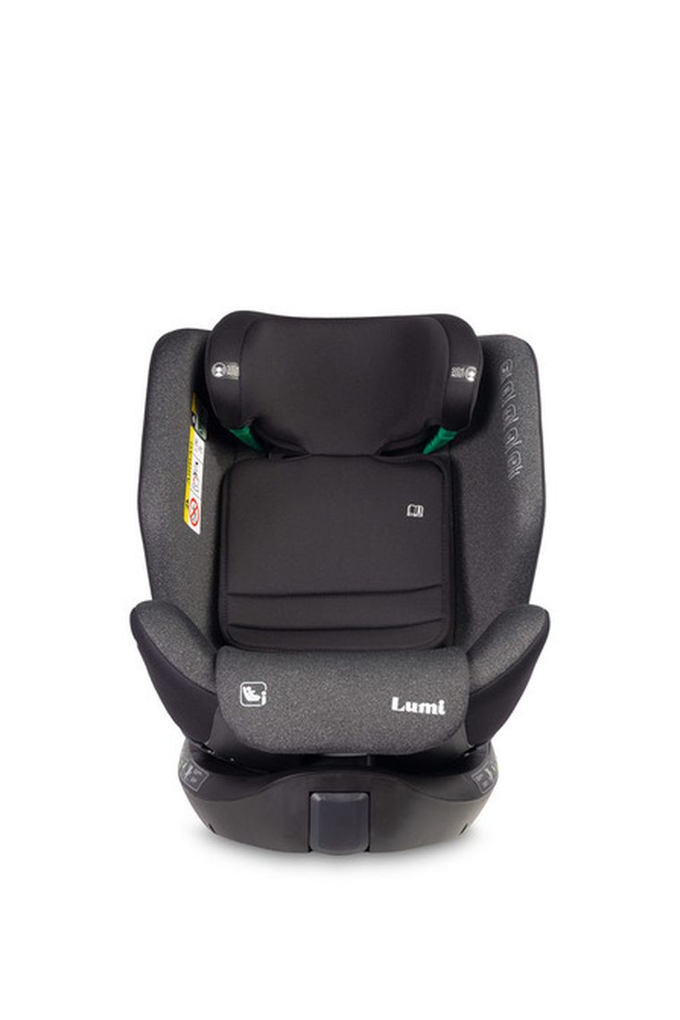 Caretero, Lumi, i-Size, fotelik samochodowy, dark grey, 40-150 cm