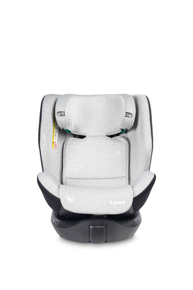 Caretero, Lumi, i-Size, fotelik samochodowy, light grey, 40-150 cm