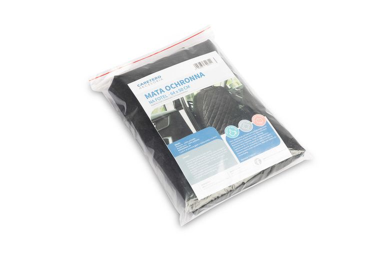 Caretero, mata ochronna na oparcie fotela, 64-50 cm