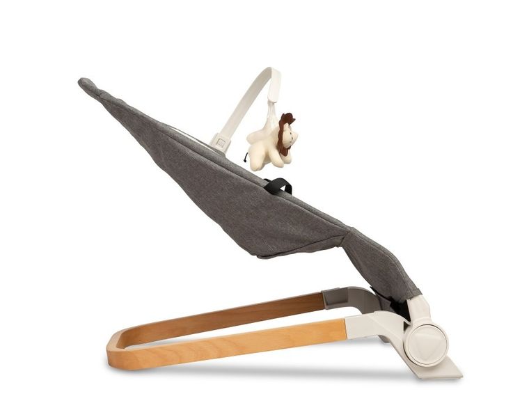 Caretero, Pine, leżaczek, Grey