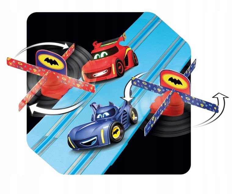 Carrera First, Batwheels, Time for Action, tor wyścigowy z autami, 2,4m