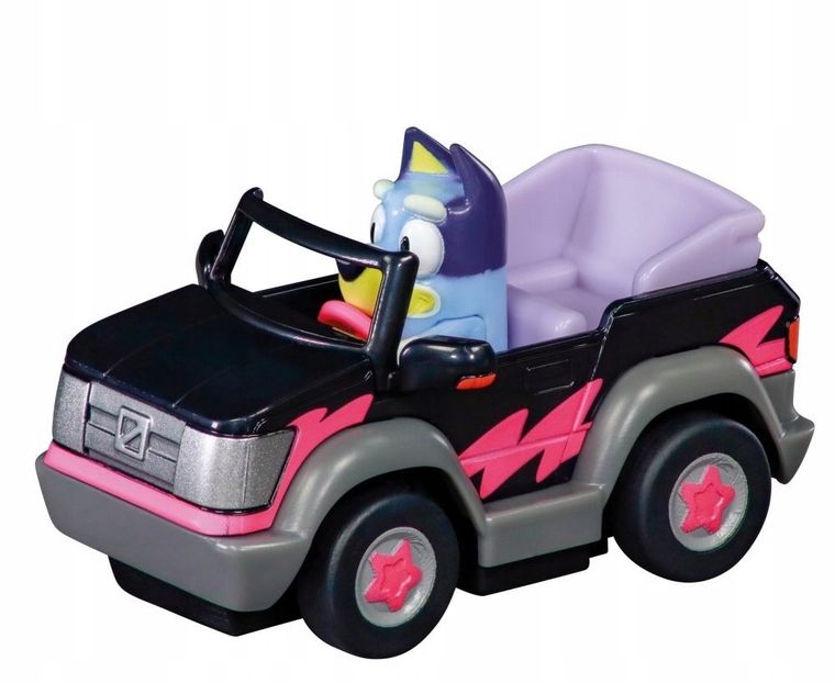 Carrera First, Bluey i Bingo, Let's Go, tor wyścigowy z pojazdami, 2,4m