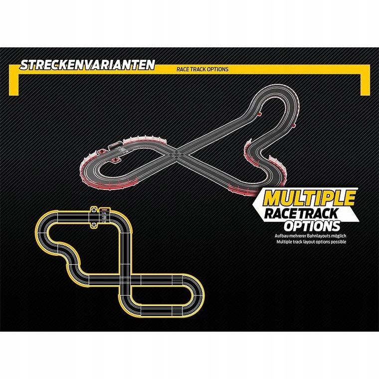 Carrera Go, Nascar, tor wyścigowy z pojazdami, 4,9m