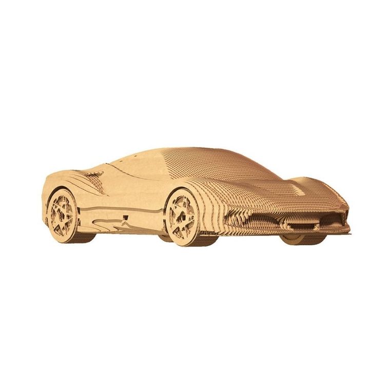 Cartonic, Ferrari, puzzle 3D, 128 elementów
