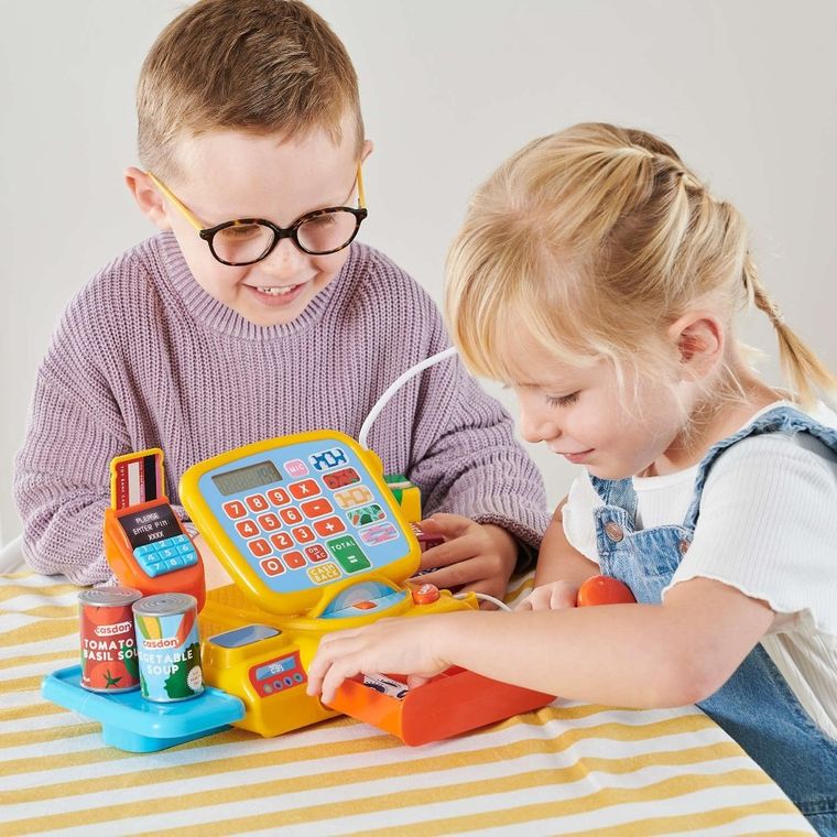 Casdon, kasa sklepowa z akcesoriami