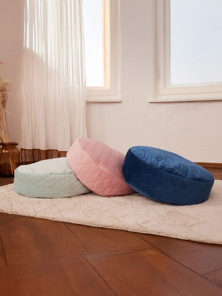 Ceba Baby, dziecięca pufa do siedzenia, granatowa