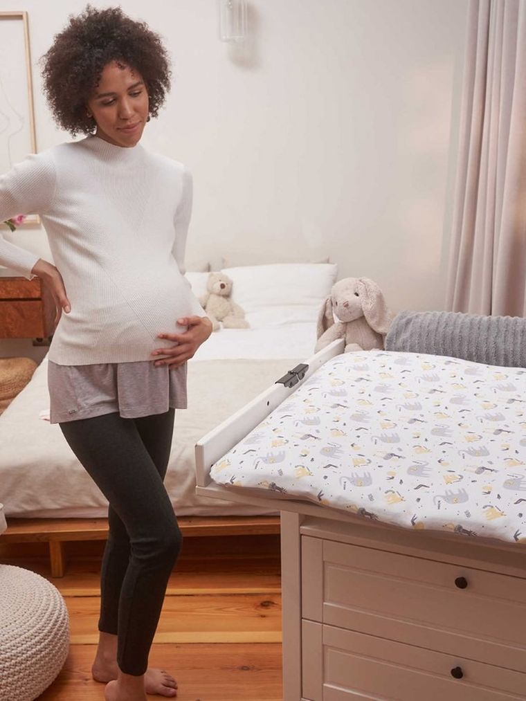 Ceba Baby, Elephant, pokrowiec na przewijak miękki, 75-72 cm, 2 szt.