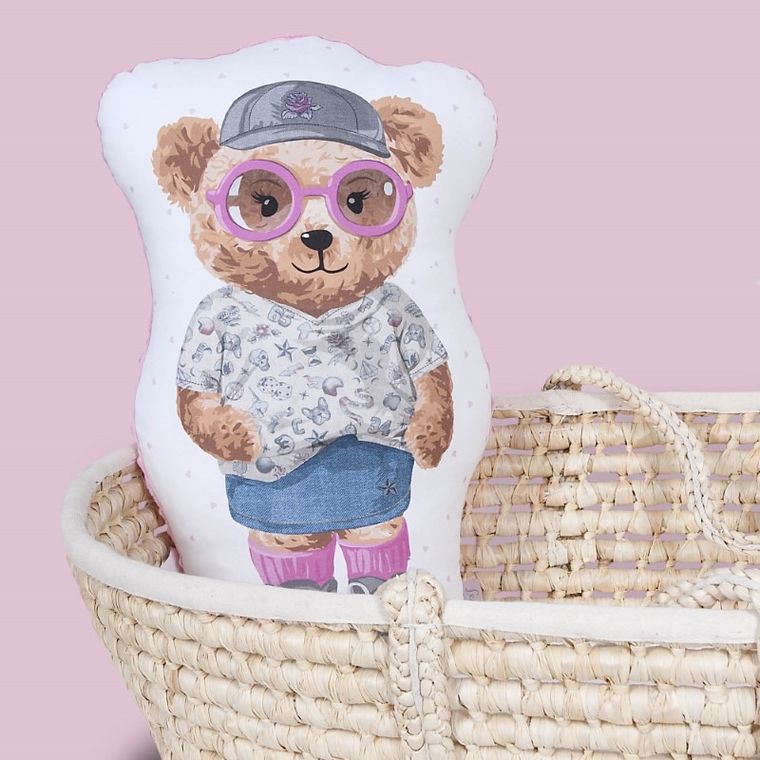 Ceba Baby, Fluffy Puffy, poduszka do przytulania, Lea, 50 cm