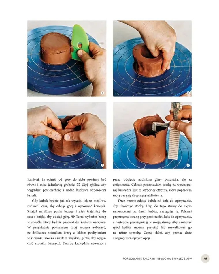 Ceramika. Praktyczny poradnik lepienia z gliny