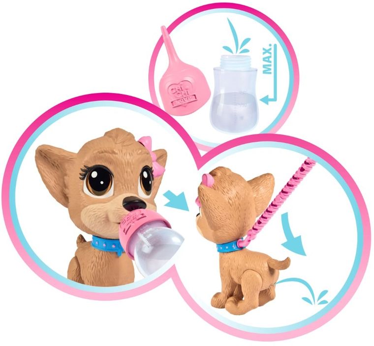 Chi Chi Love, Pii Pii Puppy, piesek siusiający, zabawka interaktywna