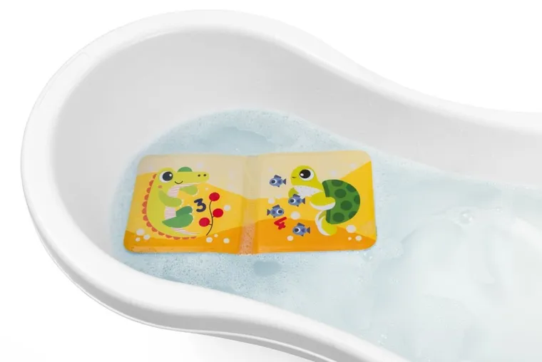 Chicco, Baby Sense & Focus, 123, książeczka do kąpieli