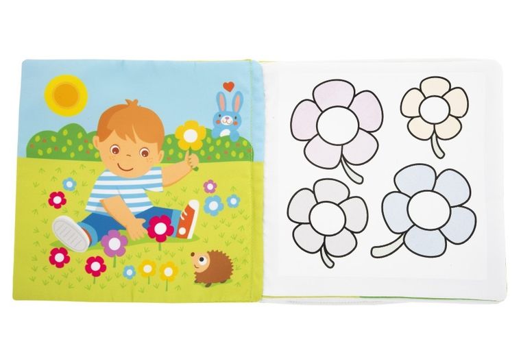 Chicco, Baby Senses, 4 pory roku, książeczka edukacyjna