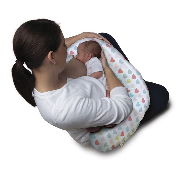 Chicco, Boppy, poduszka wielofunkcyjna, 4w1, Hearts