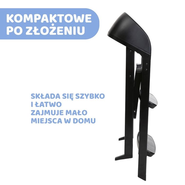 Chicco, Crescendo Lite, krzesełko do karmienia, Cairo Coal