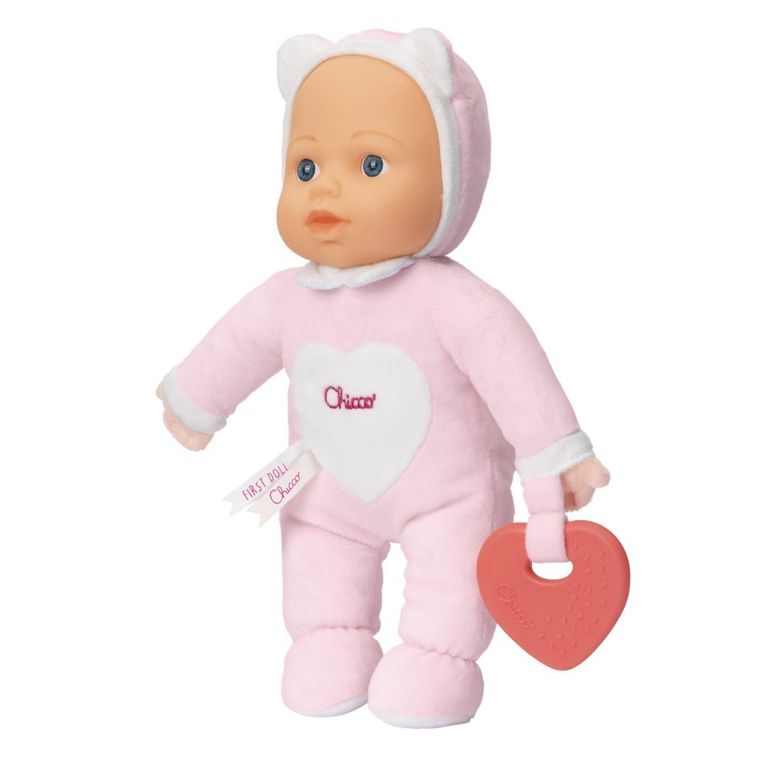 Chicco, Dolls, Moja Pierwsza Lalka, lalka bobas, różowa