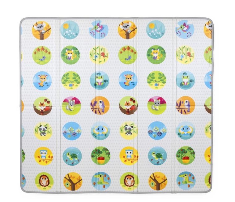 Chicco, Magic Forest, mata piankowa, składana, 200-150-1,5 cm