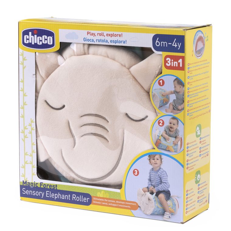 Chicco, Magic Forest, słonik sensoryczny do turlania