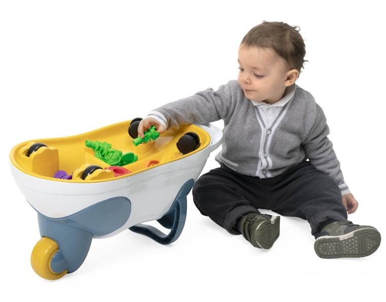 Chicco, Move & Grow, Panda, Jeździk 3w1 z funckją taczki i pojemnika na zabawki