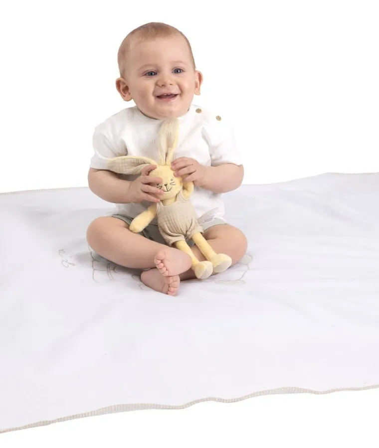 Chicco, My Sweet Dou Dou, Króliczek, maskotka z grzechotką, przytulanka