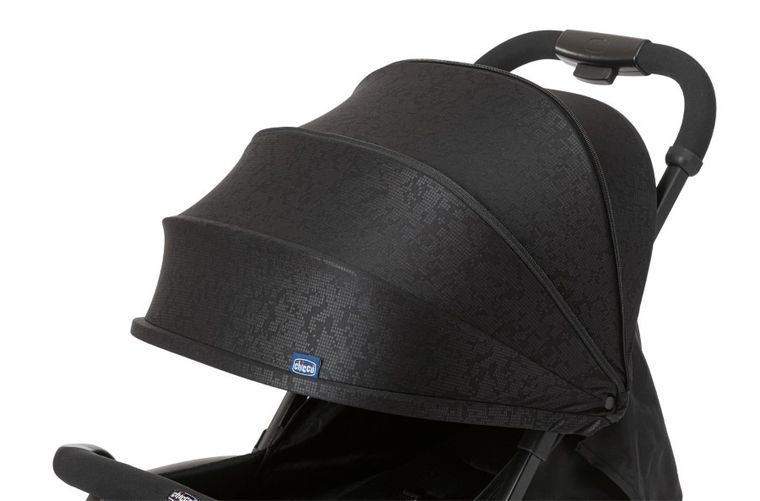 Chicco, Ohlalà 3, wózek spacerowy, Jet Black