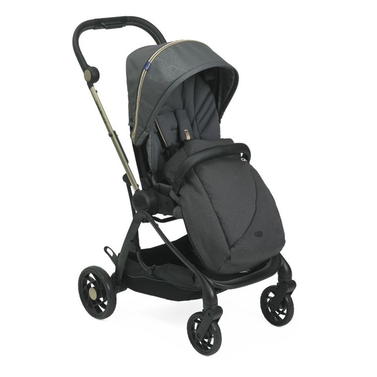 Chicco, One4Ever, miękka gondola do wózka, Pirate Black