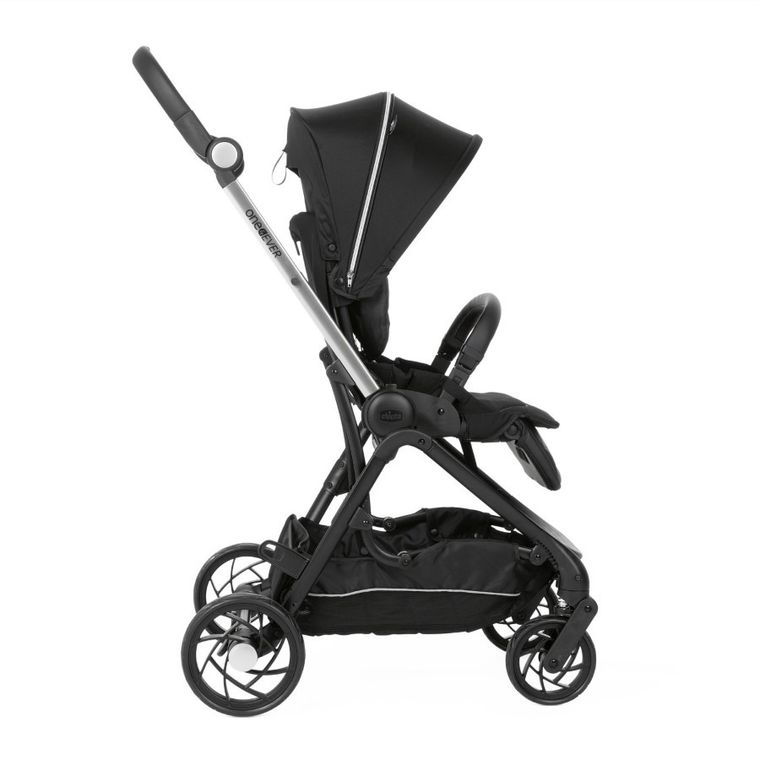 Chicco, One4Ever, wózek spacerowy z dwoma siedziskami, Pirate Black