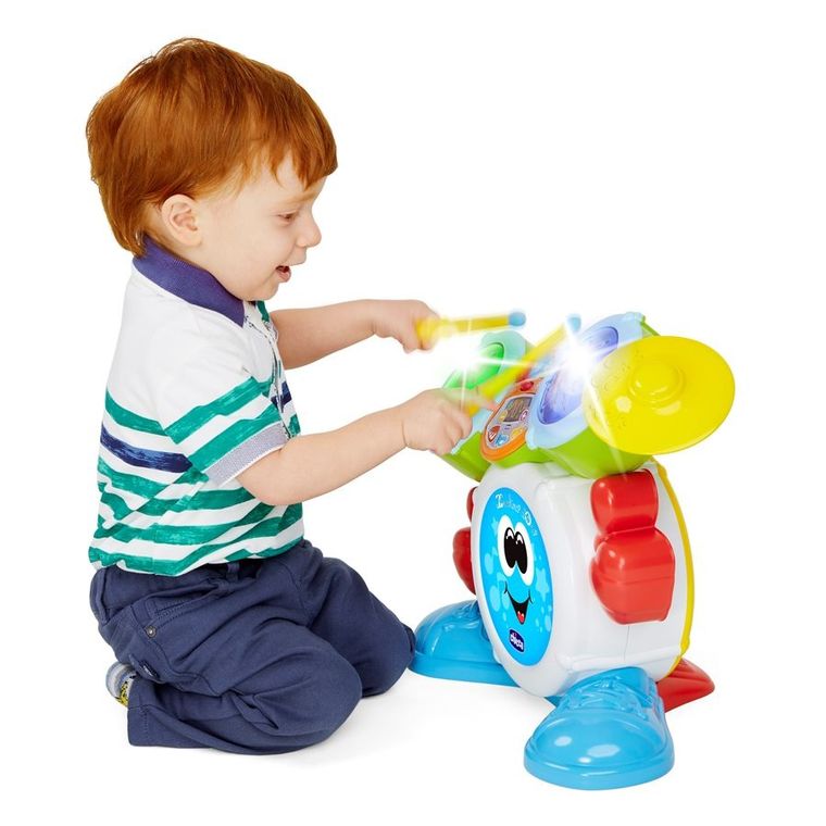 Chicco, perkusja, zabawka interaktywna