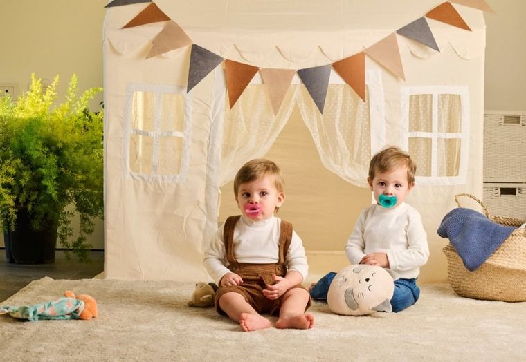 Chicco, PhysioForma Soft, smoczek uspokajający, silikonowy, różowy, 6-16m, 2 szt.