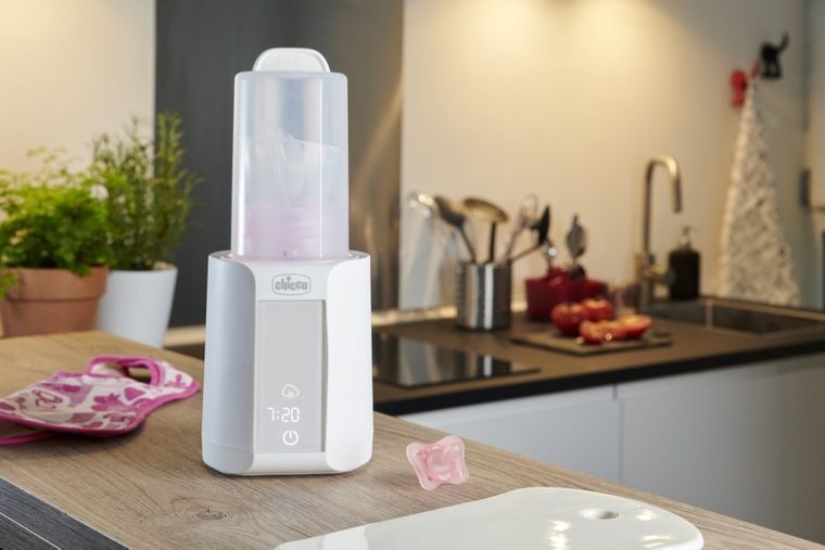 Chicco, podgrzewacz ze sterylizatorem, 4w1, biały