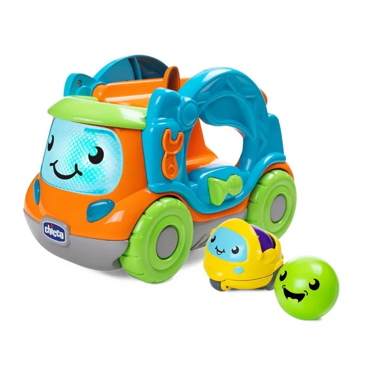 Chicco, Rolling Truck, wesoła laweta, zabawka interaktywna