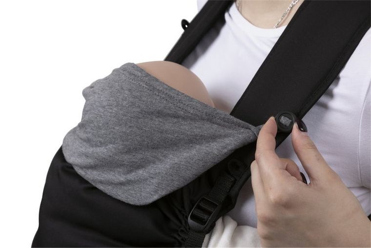 Chicco, Skin Fit, nosidełko, Black Beauty