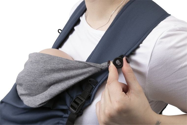 Chicco, Skin Fit, nosidełko, Blue Passion