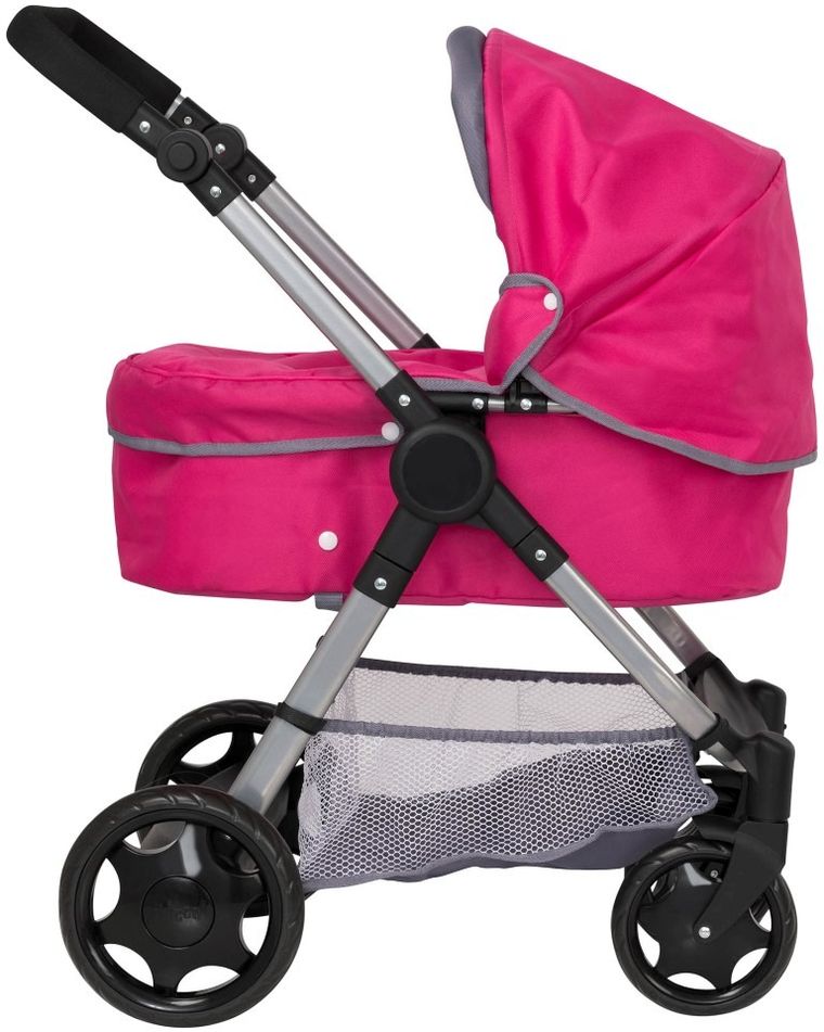 Chicco, wózek dla lalek 11w1, różowy