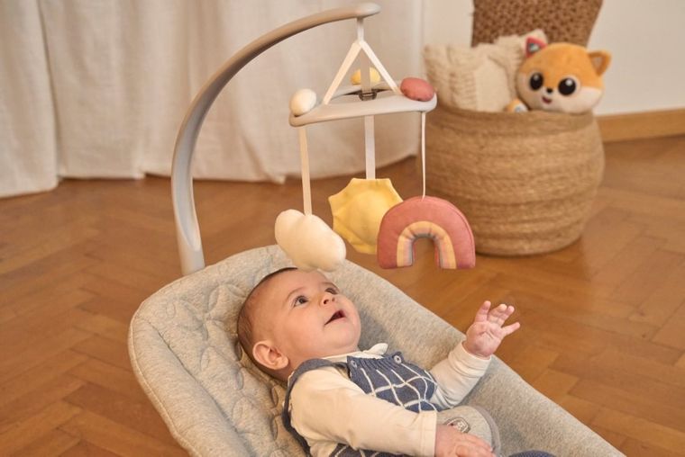 Chicco, Zen Wave, leżaczek, Wooden Grey