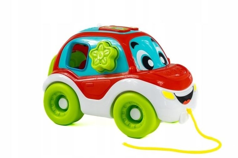 Clementoni, Baby, Autko sorter kształty i kolory, zabawka niemowlęca