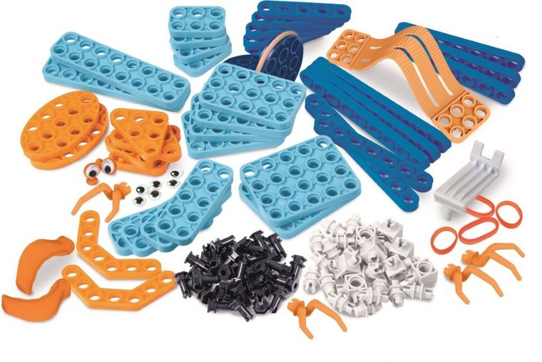 Clementoni, Naukowa Zabawa, Maker's lab, Zwierzęta morskie, 130 elementów