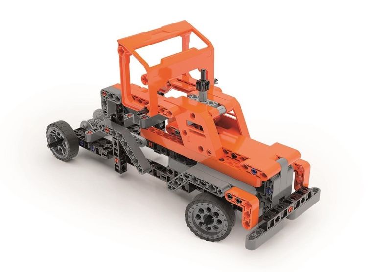 Clementoni, Naukowa Zabawa, Technologic, Laboratorium Mechaniki, Ciężarówki, zestaw edukacyjny