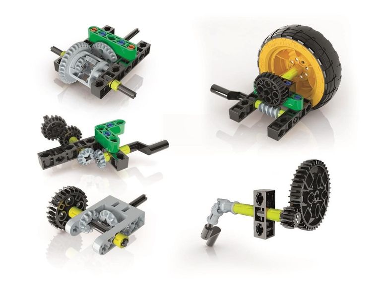 Clementoni, Naukowa Zabawa, Technologic, Laboratorium Mechaniki, Maszyny rolnicze, zestaw edukacyjny, 200 elementów